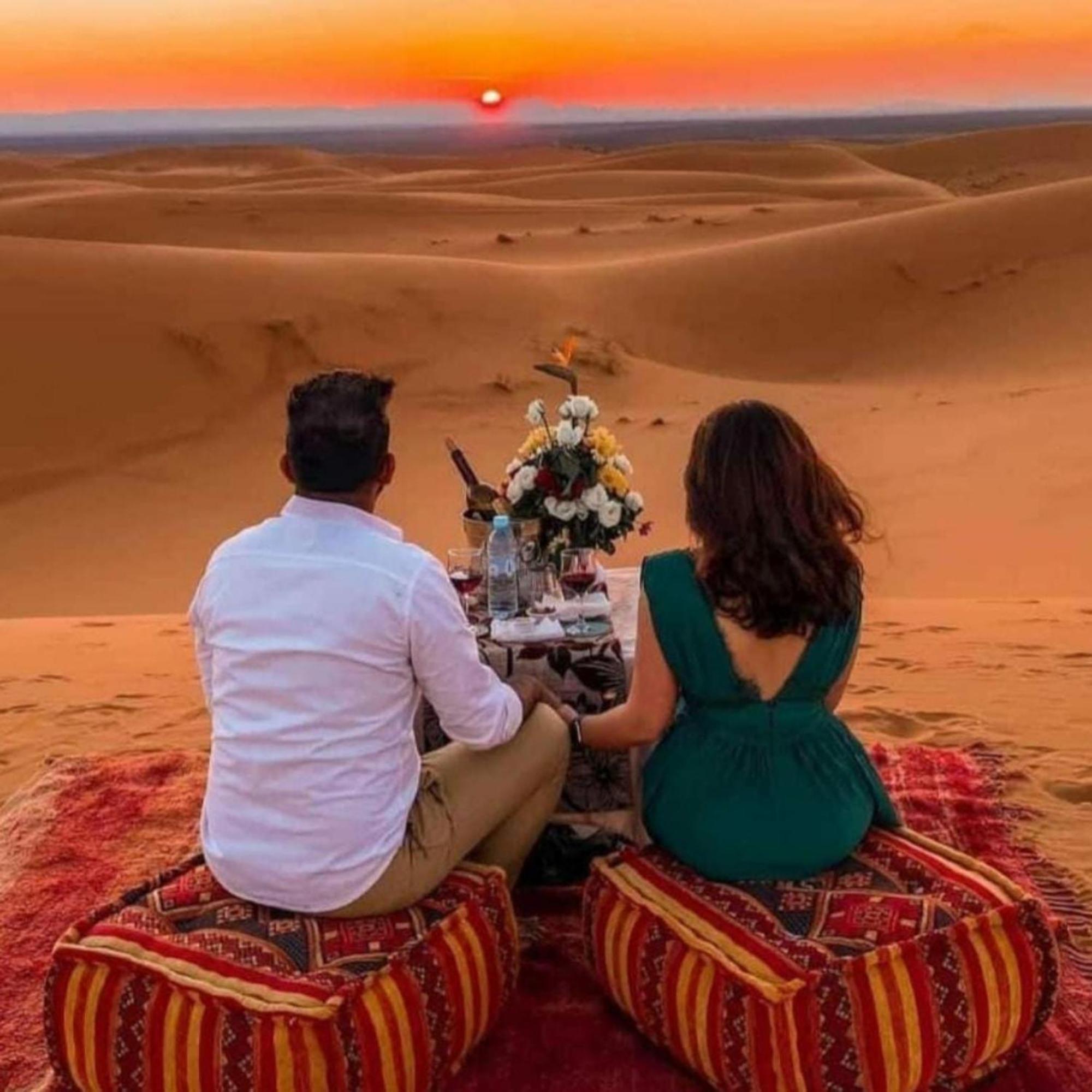 Bed and Breakfast Luxury Bedouin Camp Merzouga Exteriér fotografie