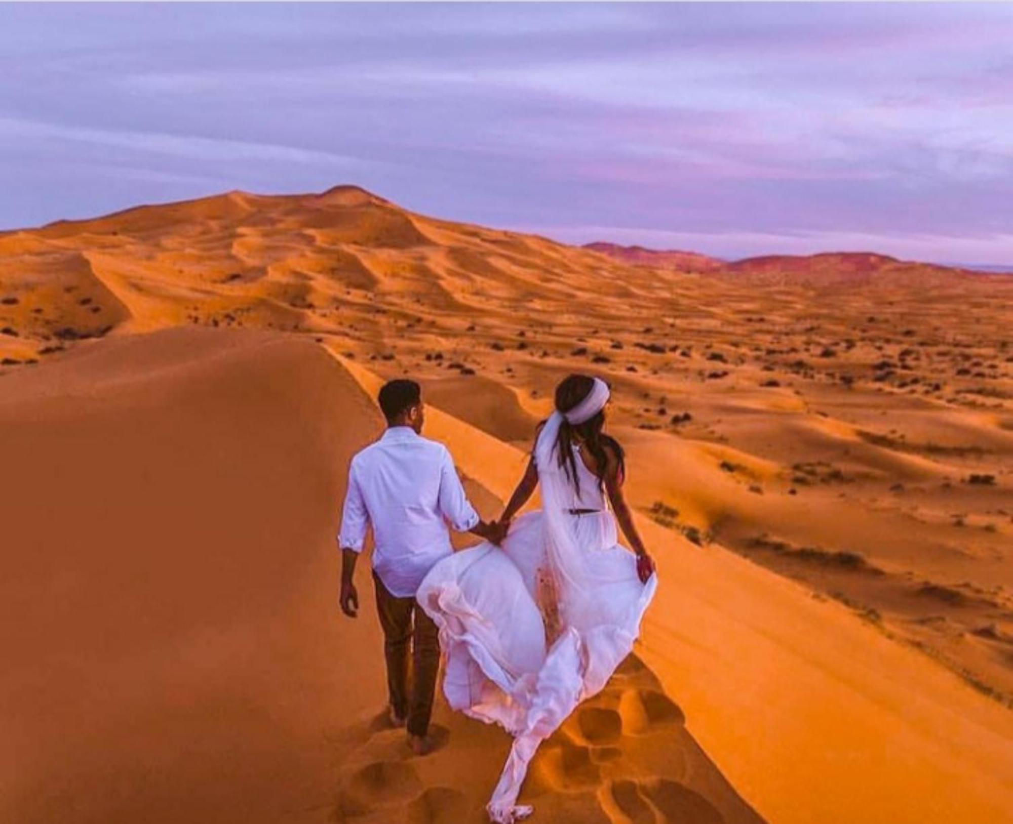 Bed and Breakfast Luxury Bedouin Camp Merzouga Exteriér fotografie