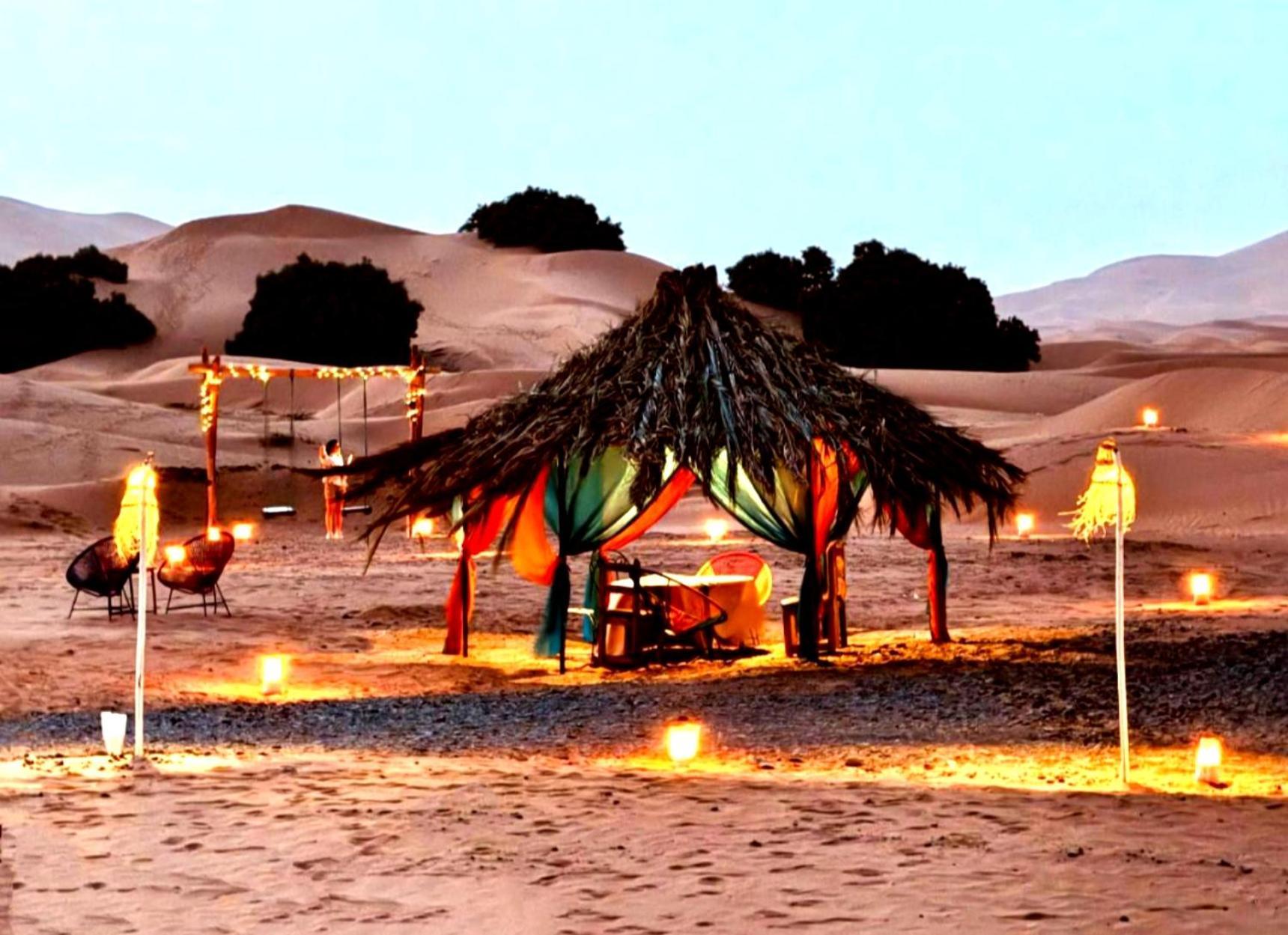 Bed and Breakfast Luxury Bedouin Camp Merzouga Exteriér fotografie