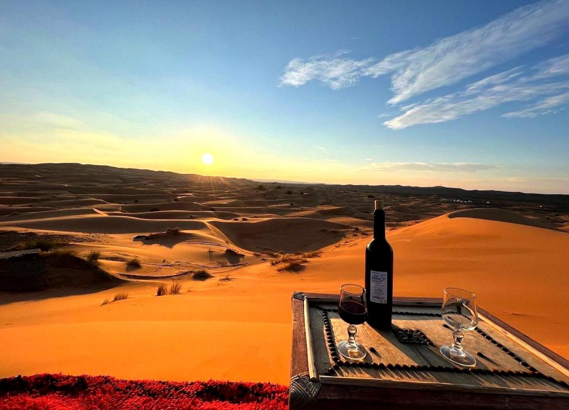 Bed and Breakfast Luxury Bedouin Camp Merzouga Exteriér fotografie